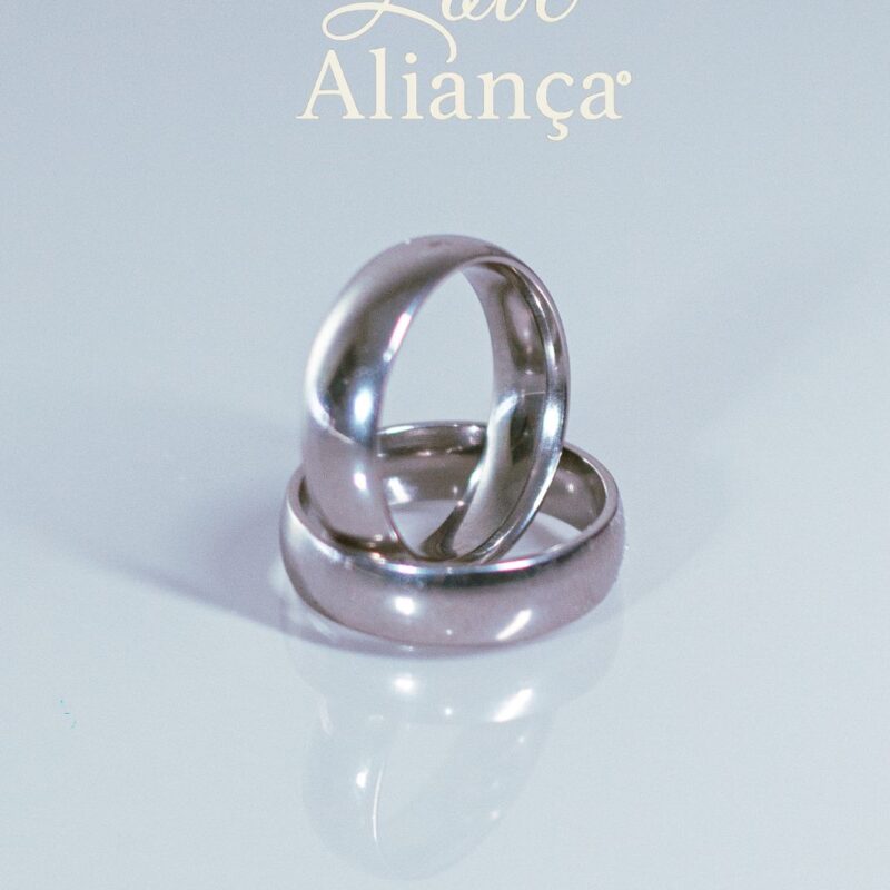 💍 Aliança Emyli Abaulada Lisa 6mm em Aço Inox - REF