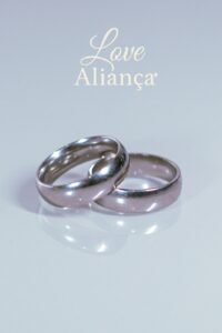 Aliança emyli 6mm aço inox lisa abaulada-2