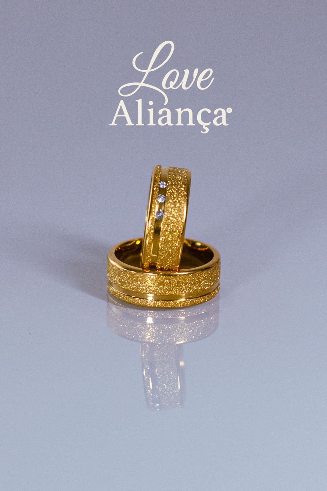 💍 **Aliança Marina 6mm Banhada a Ouro 18k com Zircônias e Brilho – REF**